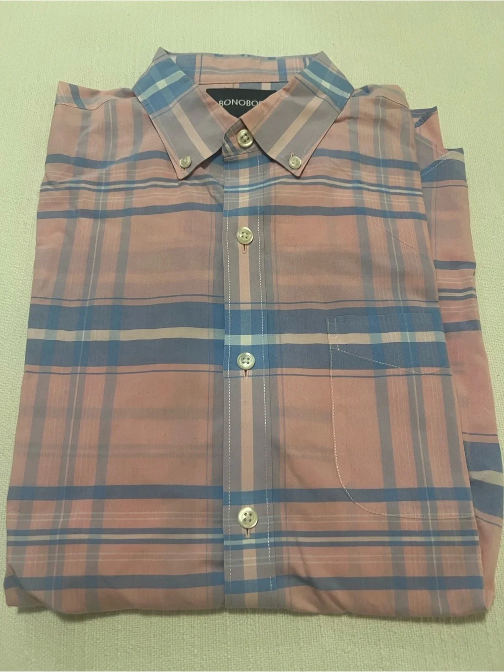 2 Men’s BONOBOS long sleeve shirts size M SLIM FIT. Price is for both - Picture 2 of 9